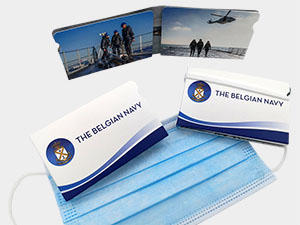 Mondmaskerhoesje Belgian Navy